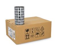 Zebra 2300 Wax Pack 12 Cintas para Impresora 110mm x 300m Negro