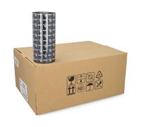 Cinta térmica Zebra 2300 Wax 156mm x 450m Negro Caja 12 Rollos