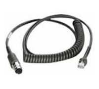 Zebra 25-71918-01R - Cable de Serie (Negro, 2,75 m, LAN, Female Connector/Female Connector, LS34XX)