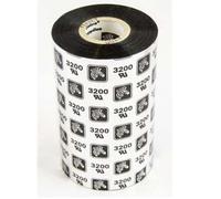 Thermal transfer ribbons, Zebra, 3200, Cera/resina, 131mm, 450m, Exterior, Negro