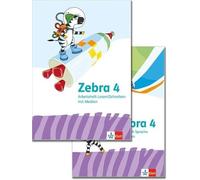 Zebra 4. Paket: Arbeitsheft Sprache, Arbeitsheft Lesen/Schreiben Klasse 4: Paket: Arbeitsheft Sprache, Arbeitsheft Lesen/Schreiben Klasse 4