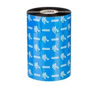Zebra 4800 Performance Resin Thermotransferband, Ribbon de Transferencia Térmica, 89 mm de Ancho, 450 m, Negro, Resina