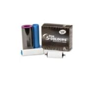 Zebra cinta para impresora 800300-309EM ZC100/ZC300 1500 páginas transferencia térmica Blanco
