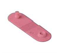 Zebra 97032 cierre clip pulsera color rosa