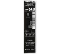 Zebra bolígrafo pieles grasses Core de repuesto esb-0.5 Core b-resb5-bk negro 10 piezas
