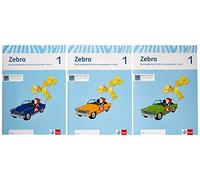 Zebra. Buchstabenheft plus in Grundschrift 1. Schuljahr- 3er Pack(Te (Tapa dura)