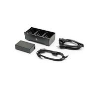 Zebra Cargador de Batería SAC-MPP-3BCHGUK1-01 para 3 Baterías de Ion de Litio, Compatible con Serie ZQ500, QLn y ZQ600 de Impresoras Móviles