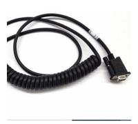 Zebra CBA-RF2-C09ZAR cable de serie Negro 2,8 m RS232 DB9