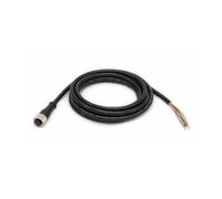 Zebra - CBL-PWR00500-M1200 cable de transmisión Negro 5 m M12
