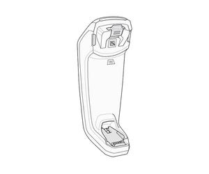 Zebra charging/transmitter cradle, standard