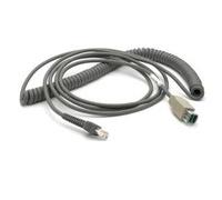 Zebra connection cable, powered-USB