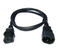Zebra CS-CAB-IEC-L cable de transmisión Negro 1 m C13 acoplador C14 acoplador