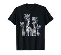 Zebra Family Sunglasses Safari Zoo Animal Lover Zebra Camiseta