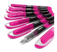 Zebra fuente - Pluma estilográfica descartable - de tinta rosa - Pack de 6