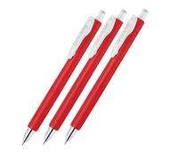 ZEBRA JJH72-R3-AZ Sarasa Nano Gel Bolgrafo 0,3 mm Rojo Juego de 3 piezas