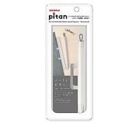 Zebra P-JJ115-W - Bolígrafo de gel Pitan de 0,5 mm con soporte para notas, color blanco