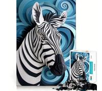 Zebra Paper Craft Rompecabezas de 1000 Piezas para Adolescentes Juego de Entrenamiento cognitivo Sin Espacio Entre Piezas Ajuste Compacto Diversión para el Tiempo de Juego en Familia