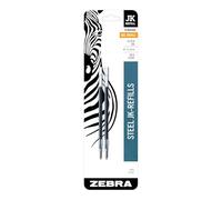 Zebra Pen - Gel Refill, 0.7mm, Medium Point, 2/PK, Black, Sold as 1 Package, ZEB88112
