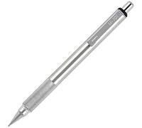 Zebra Pen M-701 - Portaminas, barril de acero inoxidable, punta media, 0.7 mm, 1 paquete