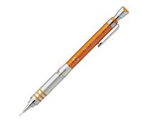 Zebra Portaminas, Tect de 2 vías, 0,5 mm, cuerpo naranja (MA41-OR)