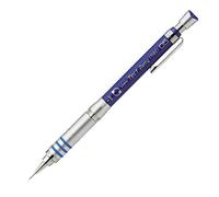 Zebra Portaminas, Tect de 2 vías, cuerpo azul de 0,5 mm (MA41-BL)