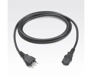 Zebra power cord, C13, IT