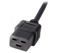 Zebra power cord, C19, UK
