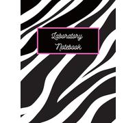 Zebra Print Laboratory Notebook: Lab Notebook for Students & Researchers | 120 Pages | Grid Lined | 8.5 x 11inches