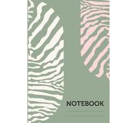 Zebra Print Notebook: Cute Lined Journal for School, Writing & Daily Notes - 120 Pages, 6x9 Animal Pattern Design