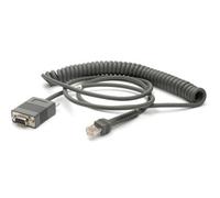 Zebra RS232 Cable - 2,7 m - DB-9 - RS-232 - Gris