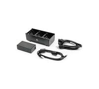 Zebra SAC-MPP-3BCHGEU1-01 Cargador de Baterías Interior 3 Slots para ZQ610, ZQ620, QLn220, QLn320, QLn420, ZQ510, ZQ520, Negro