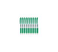 Zebra Sarasa Clip 0.3 Retractable Gel Ink Pen Rubber Grip 0.3mm Green Ink Value Set
