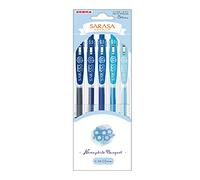 Zebra Sarasa Clip 0,5 mm Nemophila Bouquet 5 Color Set