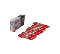 Zebra Sarasa Clip 0.5 Retractable Gel Ink Pen Rubber Grip 0.5mm Red