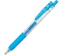 ZEBRA Sarasa JJJ15-LB - Bolígrafo de clip (0,5 mm), color azul claro
