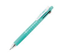 Sarasa Multi 0.5 Zebra Bolígrafo de tinta de gel (4 colores, negro, rojo, azul y verde) con función portamina (0,5 mm), color azul y verde
