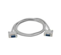 Zebra SERIAL INTERFACE CABLE 6IN (DB-9 TO DB-9) cable de serie Gris 1,8 m