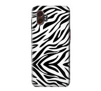 Zebra Skin Texture Graphic Printed Funda Carcasa Case para Samsung Galaxy XCover7 Pro