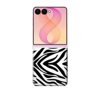 Zebra Skin Texture Graphic Printed Funda Carcasa Case para Samsung Galaxy Z Flip 8