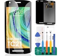 Zebra TC21 - Kit de reparación de digitalizador LCD de repuesto para Zebra TC21/TC26 (negro)