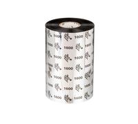 ZEBRA Thermotransferbänder, Zebra, 1600, Wachs, 156 mm, 450m, Außen, Schwarz