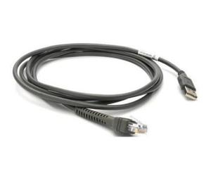Zebra USB straight cable 2.8m, CBA-U26-S09EAR