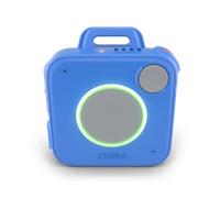 Zebra WS101-H, insignia de comunicación portátil Bluetooth para atención médica, azul, IP65, batería de 480 mAh, Bluetooth 5.4, Push To Talk, USB-C