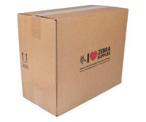 Zebra Z-Band Direct (10006999-RK) pulsera borde rojo | 25 x 279 mm | 1800 unidades