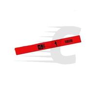 Zebra Z-Band Direct (10006999-RK) pulsera borde rojo pre-impresa 25 x 279 mm (1800 unidades)