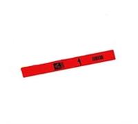 Zebra Z-Band Fusion (FID-ADULT-L3-1-200T-RED) pulsera 70 x 22 mm (1000 unidades)