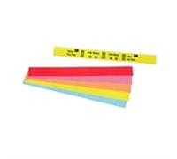 Zebra Z-Band Splash (10012718-2) pulsera amarilla 25 x 254 mm (4 x 350 unidades)