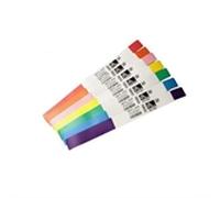 Zebra Z-Band Splash (10012718-7) pulsera morada 25 x 254 mm (4 x 350 unidades)