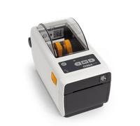 Zebra ZD411-HC, 12 puntos/mm (300dpi), RTC, USB, USB Host, BT (BLE), Ethernet, EPLII, ZPLII, Kit (USB), blanco