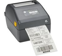 Zebra ZD421 Impresora de Etiquetas de Transferencia Térmica, 300 x 300 DPI, 305 mm/s, Conectividad USB/LAN/BT 5.0, Pantalla Táctil Color 4.3", Ancho Máx. 16.8 cm